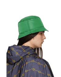 Gucci Green Nylon Bucket Hat