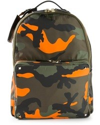 Green Camouflage Backpack