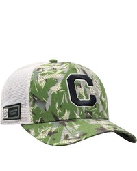Top of the World Camowhite Clemson Tigers Oht Military Appreciation Shattered Trucker Snapback Hat At Nordstrom