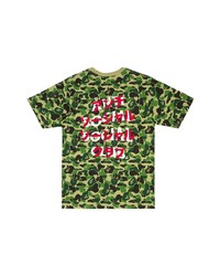 A Bathing Ape X Anti Social Social Club Camouflage Print T Shirt