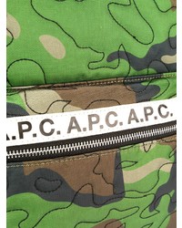 A.P.C. Camouflage Print Backpack