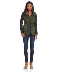 Green Camouflage Outerwear