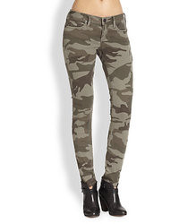 Green Camouflage Pants