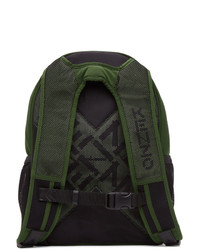 Kenzo Green Taped Sport Logo Backpack