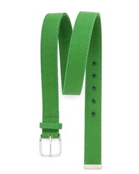 Green Canvas Belt