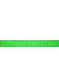 Heron Preston Green Gros Tape Belt