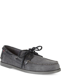 Tommy Hilfiger Suede Bowman Boat Shoes