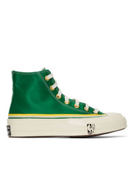 Converse Green Breaking Down Barriers Edition Celtics Chuck Cooper Chuck 70 High Sneakers