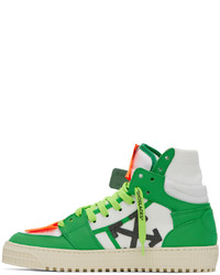Off-White Green White 30 Off Court Sneakers