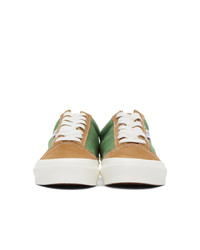 Vans Green And Tan Ns Og Old Skool Lx Sneakers