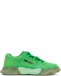 Miharayasuhiro Green Parker Sneakers
