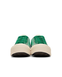 Visvim Green Skagway Lo Patten Sneakers