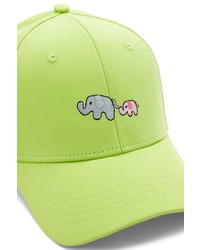Forever 21 Elephant Graphic Baseball Cap