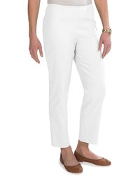 Specially Made Stretch Pique Cotton Ankle Pants