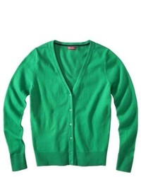 Merry Link Co., Ltd. Merona Ultimate V Neck Cardigan Sweater Forever Green S