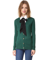 Women's Green Cardigans by Tory Burch | Lookastic