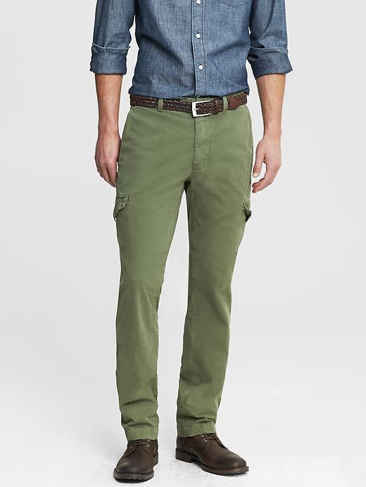 Green Cargo Pants: Banana Republic Slim Fit Cargo Pant | Where to buy ...