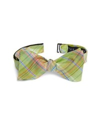 Green Check Bow-tie