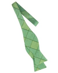 Ted Baker London True Grid Check Silk Bow Tie