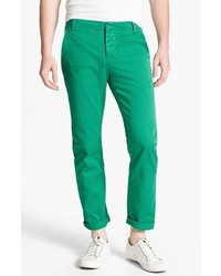 Band Of Outsiders Slim Fit Twill Chinos Ultra Gree 30