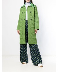 M Missoni Double Breasted Fitted Coat