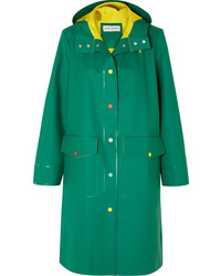 Mira Mikati Hooded Rubber Raincoat