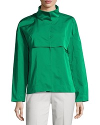Lafayette 148 New York Tiegs Snap Front Topper Jacket