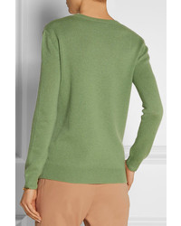 Burberry Brit Cashmere And Cotton Blend Sweater