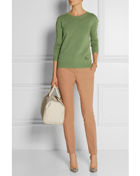 Burberry Brit Cashmere And Cotton Blend Sweater