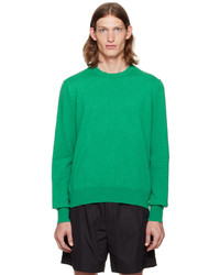 The Row Green Benji Sweater