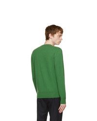Loro Piana Green Cashmere Castlebay Sweater
