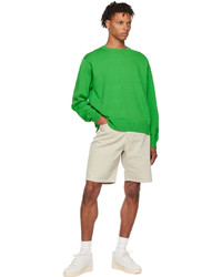Stussy Green Cotton Sweater