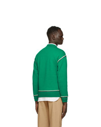 Ader Error Green Masking Basic Sweater