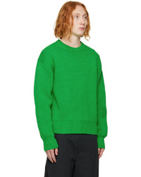 Bottega Veneta Green Triangle Sweater
