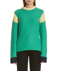 Eckhaus Latta Kermit Colorblock Sweater