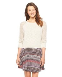 Mossimo Supply Co Cropped Pullover Sweater