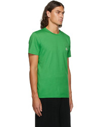 Moncler Genius 2 Moncler 1952 Green Double Logo T Shirt