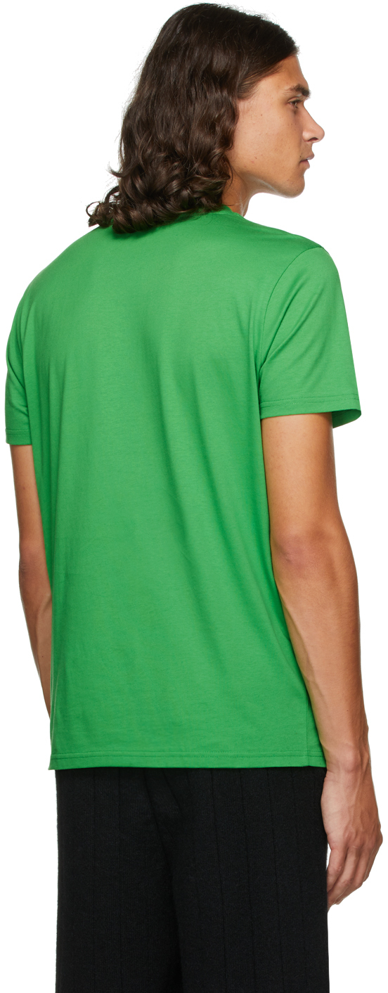 Moncler Genius 2 Moncler 1952 Green Double Logo T Shirt, $320 | SSENSE |  Lookastic