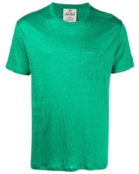 MC2 Saint Barth Chest Pocket Linen T Shirt