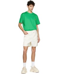 Wooyoungmi Green Cotton T Shirt