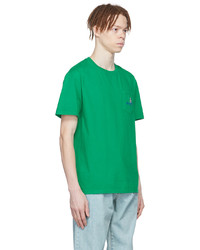 Noah Green Cotton T Shirt