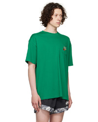 Nike Green Cotton T Shirt