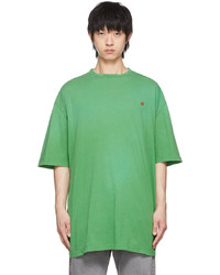 Acne Studios Green Cotton T Shirt