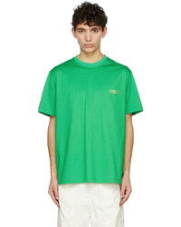 Wooyoungmi Green Cotton T Shirt