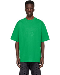 We11done Green Cotton T Shirt