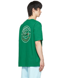 Awake NY Green Lacoste Edition Cotton T Shirt