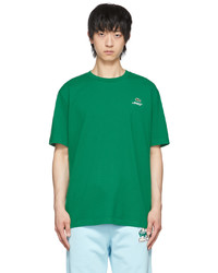 Awake NY Green Lacoste Edition Cotton T Shirt