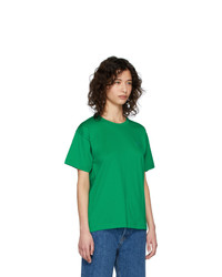 Acne Studios Green Nash Face T Shirt
