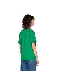 Acne Studios Green Nash Face T Shirt