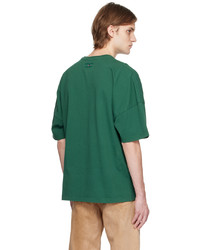 Tommy Jeans Green Split T Shirt